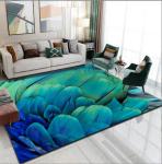 North European Feather Crystal Velvet Floor Carpets For Sofa Bedroom And Living