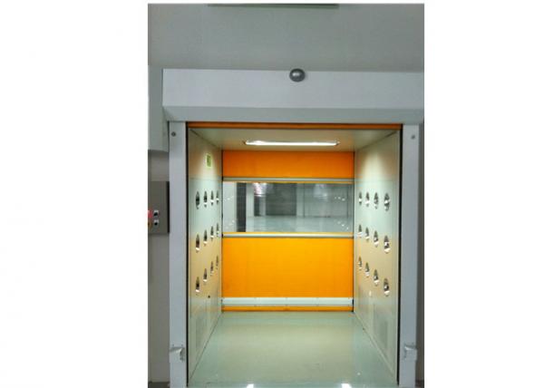 Quality Customized 1 - 4 Person Air Shower Clean Room With HEPA Filter and Rolling Door for sale