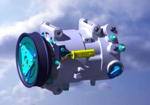 Wholesale SANDEN Piston Air Conditioning Compressor 12v Ac Compressor Vehicle R134 from china suppliers