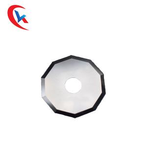 China Carbide Round Circular Slitter Blades 89 HRC For Cutting Paper Fabric Circular Slitter Blades on sale