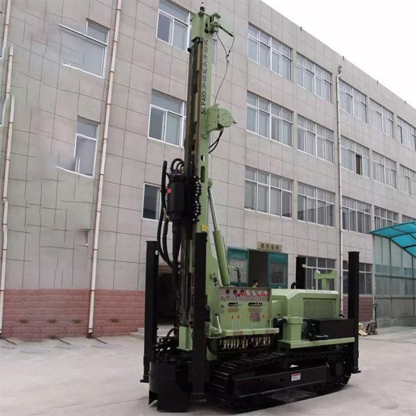 Green Pile Drilling Machine / SLY485 200 Meter Rock Drilling Rig High Speed