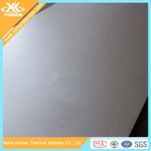 China Gr1 ASTM B265 Titanium Sheets Price Per Kg on sale