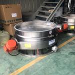 SUS304 Horizontal Motion Screening Powder Particle Flour Straight Row Screen