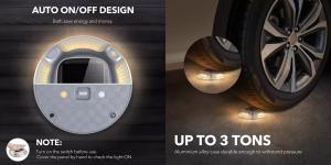 Wholesale Long Lifespan Durable Solar Deck Light 2V 140mA Solar Powered Dock Light from china suppliers