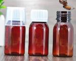 100ml 120ml 150ml Ample Pet Red Container Cough Syrup Bottle Medicine oral