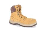 High Cut Fashionable Polyurethane Shoes Waterproof Anti Smashing PU Pouring