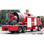 2000L Water Tank Mercedes-Benz 6*4 Positive and Negative Pressure Smoke Exhaust
