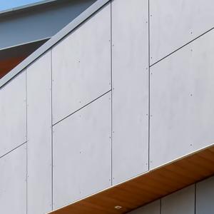 Wholesale Customized Colors Fiber Cement Board for Theatre Exterior Wall Panels Building Materials from china suppliers