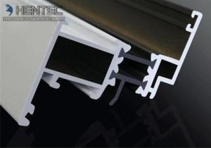 Wholesale Custom Extruded Aluminium Sliding Door Extrusions 6063 - T5 , White Powder Painting from china suppliers