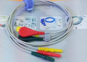 Wholesale Patient ECG Monitor Cable 3 Color Alligator clip electrodes Needle Electrode from china suppliers