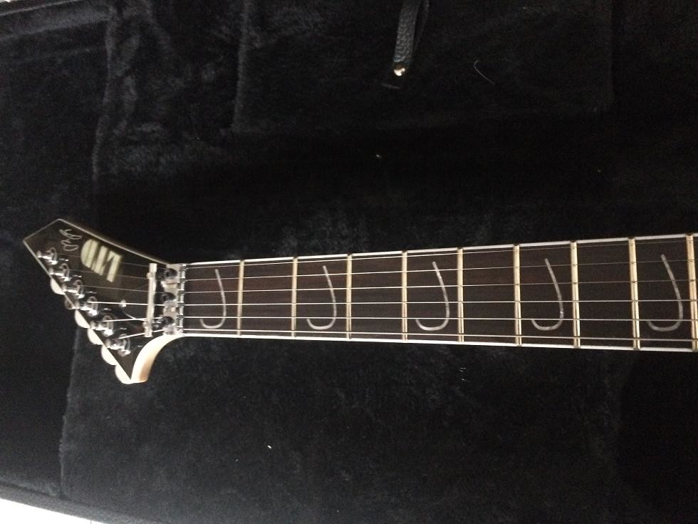 6 strings LTD flying V model electric guitar floyd rose bridge rosewood fingerboard custom guitar