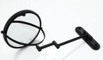 Bathroom Wall Mounted Magnifying Mirror Adjustable stainless steel Telescopic
