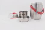 1.5L Portable layer design food warmer container stainless steel insulated