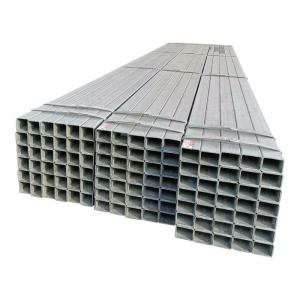Wholesale Q195 Galvanized Steel Square Tube JIS G3466 ERW 5.5m 5.8m 6m from china suppliers