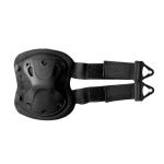 Thick Black Polyester Safety Protection Gear Durable Elbow and Knee Pads with 6