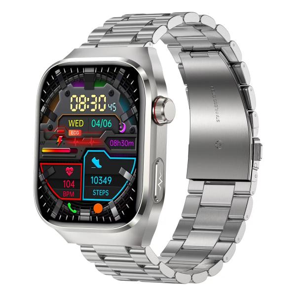 TK16 Health Care Smart Watch With 2.04inch Screen BT Call Blood Oxygen