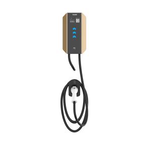 Wholesale Sleek Design 22KW AC EV Charger 400V 32A Type 2 Charging Station IP54 For Home Use from china suppliers