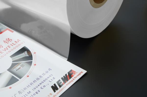 Printable PET Thermal Lamination Film For Cigarette Packing Box Good For UV