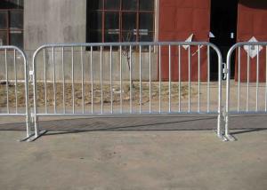 Wholesale Galvanized Steel Temporary Crowd Control Barriers Fence White Color from china suppliers
