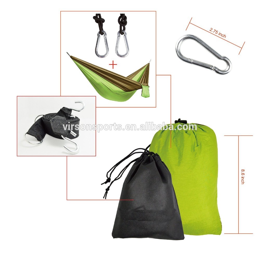 Virson Outdoor Camping Picnic Travel Use Nylon Hammock