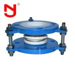 150 Psi Galvanized PTFE Bellows Expansion Conector Excellent Chemical Resistance