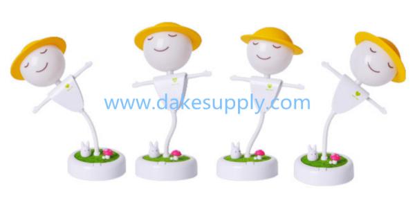 Portable scarecrow mini usb port decorative led night light for baby,kids