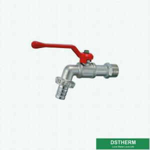 Wholesale 1/2 Inch Customized Brand Middle Weight With Chrome Plated Brass Ball Bibcock Brass Tap from china suppliers