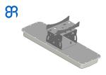 Vehicle Management RFID Antenna UHF , High Gain Long Range RFID Reader Antenna