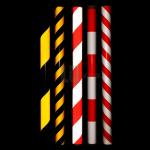 High Visibility Commercial Grade 3100D Glass Beads Reflective Sheeting For