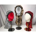 Warrens 52cm Satin Hair Bonnet Head Wrap Reversible For Female