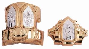 Wholesale Bronze Luxury Casket Corner 20# B With Steel Pipe And ABS Material from china suppliers