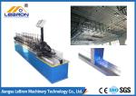 Automatic Light Steel Keel Roll Forming Machine , U C Channel Roll Forming
