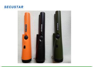 Wholesale Waterproof Gold Pinpoint Hand Held Metal Detector ABS Rubber With LED Light Alarm from china suppliers
