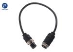 Car Rear View Camera Aviation Cable 6 Pin With Male To Female GX16 Connector
