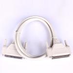 White DB37 Cable Male To Female With Pure Copper Conductor 1m 2m Length