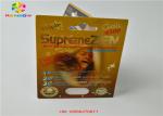 Sex Pill Blister Card Packaging 3D Display Box Capsule Paper Box With Double