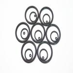 Reach Approved Silicone Epdm Nbr Hnbr Gasket Ring O Seals Fvmq Fkm Rubber for