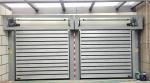 Spiral Aluminum Alloy Radar High Speed Roller Shutter Door For Warehouse