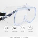 Anti Saliva Splash Proof Chemical Goggles Anti Shock Environmentally Friendly