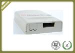ABS Material Fiber Optic Tools , 2 Cores Fiber Optic Termination Box With SC APC