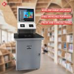 Smart Automatic Borrow And Return Books Touch Screen Rfid Card Self Service