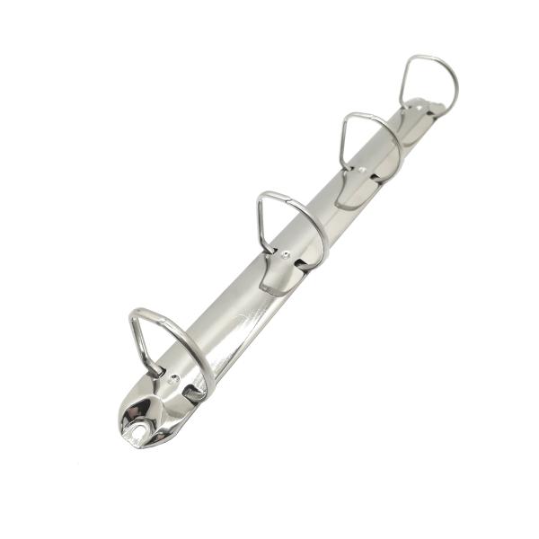 Silver Ring Binder Clips Customized Metal Ring Binder Mechanism D Shape For File Folder