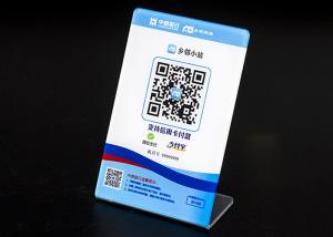 Wholesale Custom Clear Acrylic Sign Display Stands For Hospital / Commercial Purpose from china suppliers