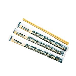 Wholesale Bulk Eco-Friendly Disposable Bamboo Wooden Chopsticks with Paper Sleeves from china suppliers