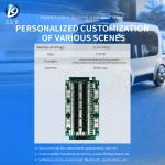 KLS 6S-24S Battery Management System LiFePO4 Li ion BMS 8S 24V 16S 48V 20S 60V