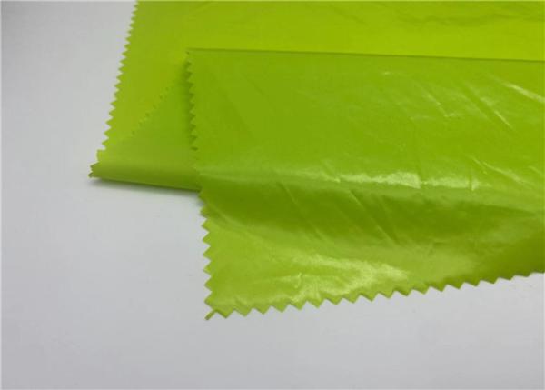 380T Full Dull Nylon Taffeta Fabric Water Resistant Downproof Shiny Taffeta