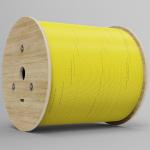 G652D 3.0mm Simplex Indoor Fiber Optic Cable Single Mode GJFJV