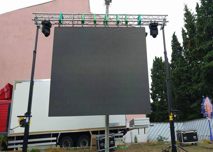 SMD 3 in 1 P4.81 Outdoor Rental LED Screen HD Stage LED wall panels