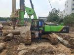 Rotary Low Headroom Driling Rig Pile Machine 560KN Construction Foundation