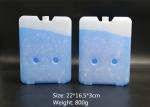 800g Durable Flat Gel Cooling Ice Cooler Brick For Refrigerator Truck